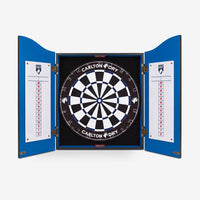 Carlton Dry Branded Dartboard with Cabinet
