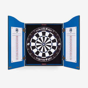 Carlton Dry Branded Dartboard with Cabinet