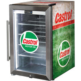 Bar Fridge - Castrol Fuel Pump Branded 70lt Bar Fridge