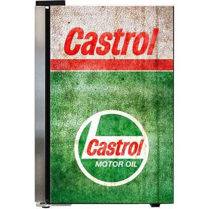 Bar Fridge - Castrol Fuel Pump Branded 70lt Bar Fridge