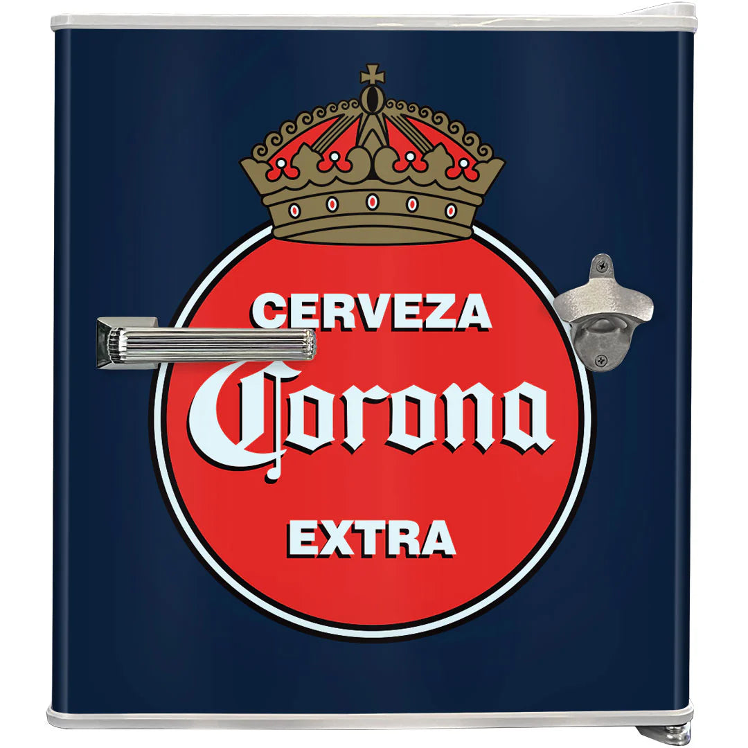 Cerveza Corona Retro Mini Bar Fridge 46Litre - Model BC46W-CORONA-V2