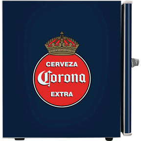 Cerveza Corona Retro Mini Bar Fridge 46Litre - Model BC46W-CORONA-V2