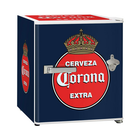Cerveza Corona Retro Mini Bar Fridge 46Litre - Model BC46W-CORONA-V2