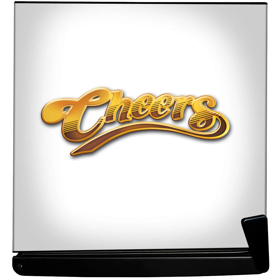 Cheers-Top Hats Retro Black Small Vintage Mini Bar Fridge 46 Litre With Opener