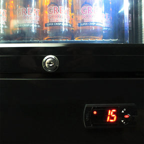 Cheers 02 Branded Skinny Upright Bar Fridge