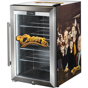 Cheers We Win Designed Glass Door Bar Fridge 70 Litre