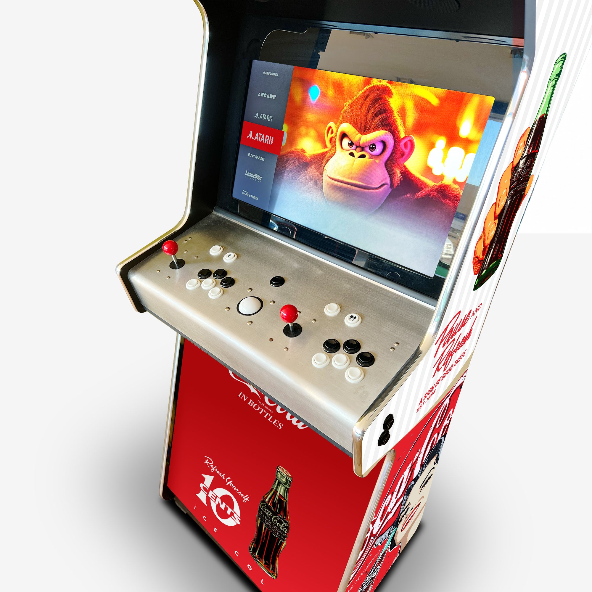 Coca-Cola Arcade Machine - Platinum