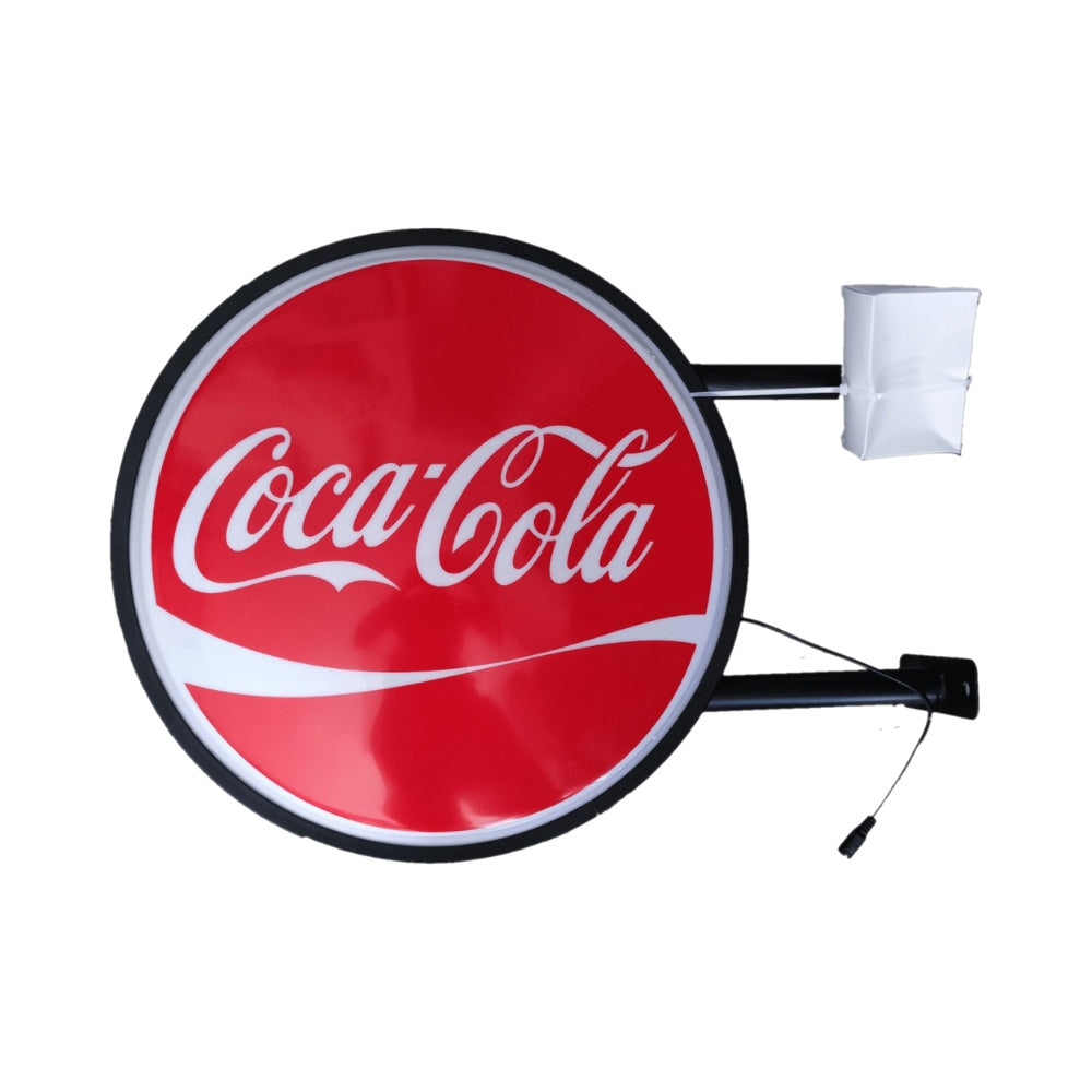 Coke Coca Cola Script Bar Lighting Wall Sign Light LED