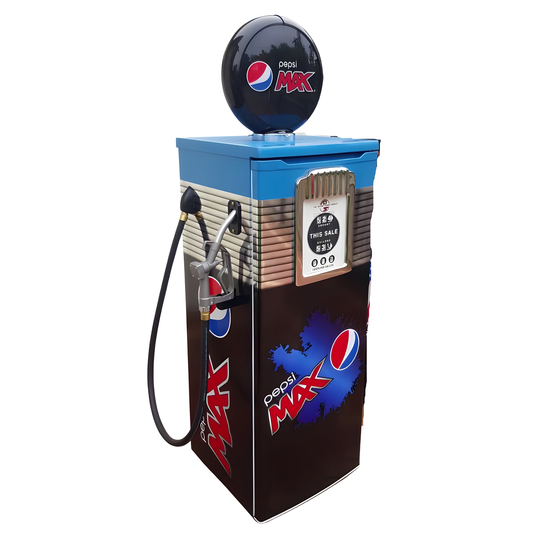 Pepsi Max Retro Petrol Bowser Fridge