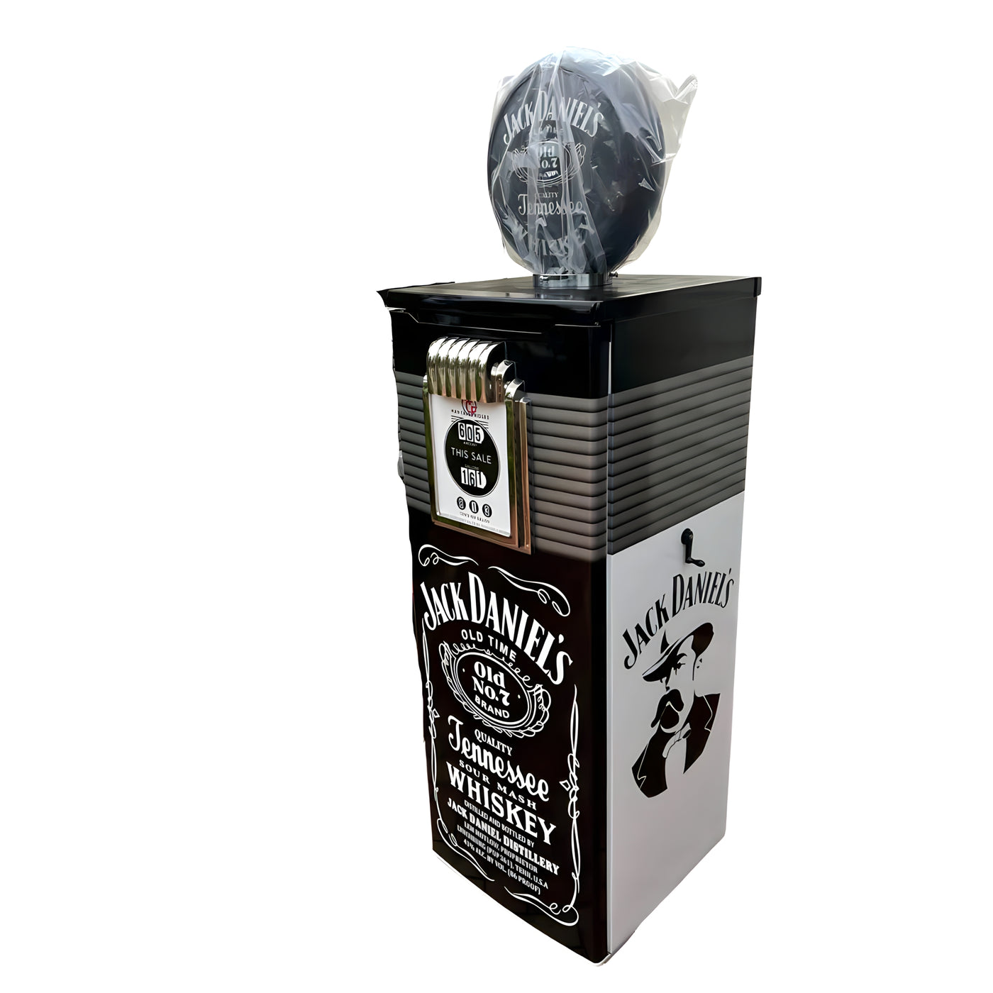 Jack Daniels Retro Petrol Bowser Fridge Bar Fridge or Freezer A Man