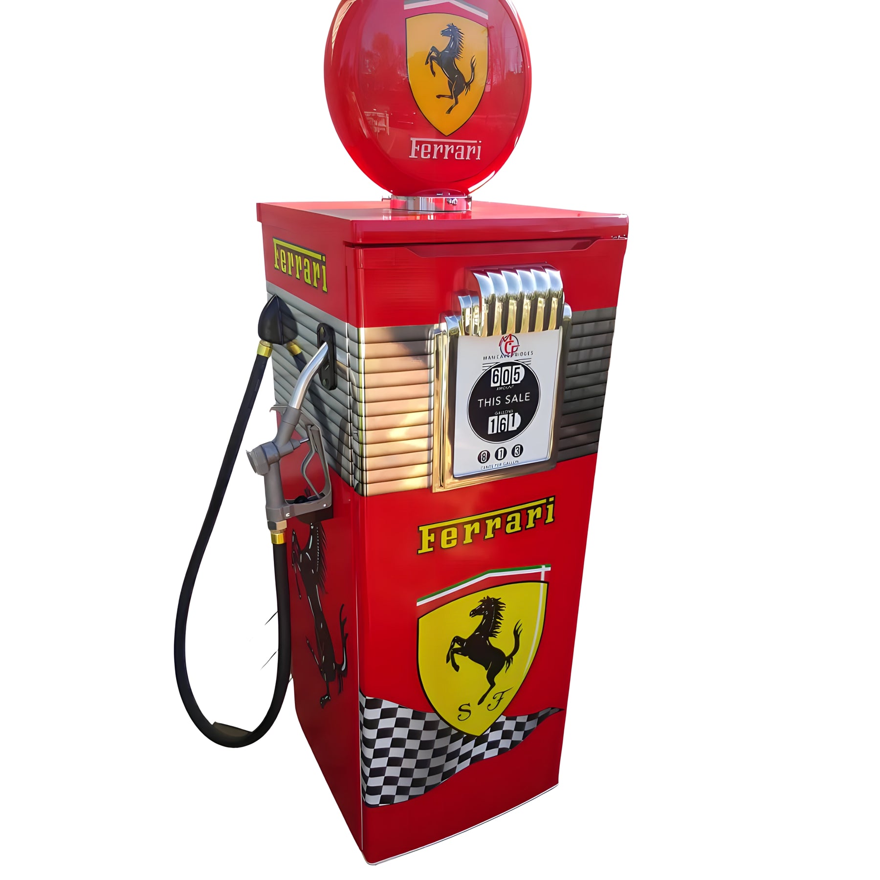 Ferrari Retro Petrol Bowser Fridge