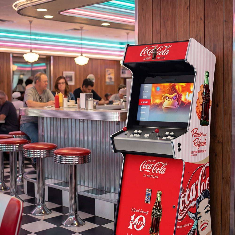 Coca-Cola Arcade Machine - Platinum