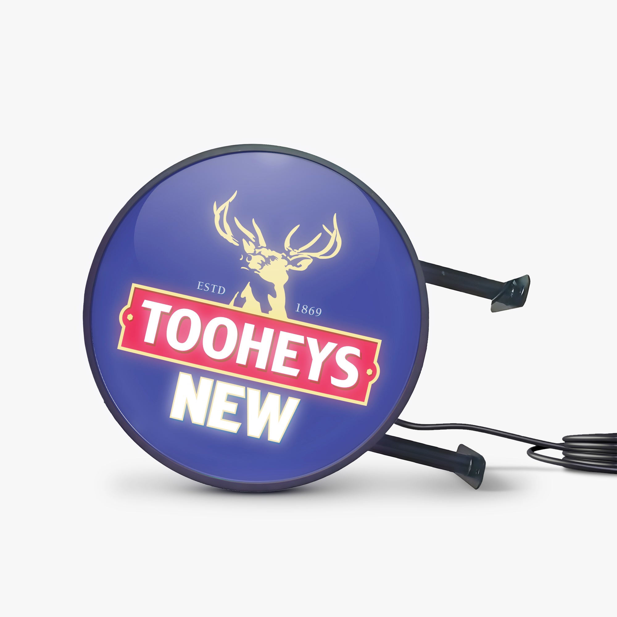TOOHEYS NEW BEER Bar Lighting Wall Sign Light LED