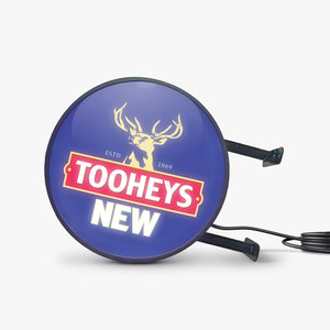 TOOHEYS NEW BEER Bar Lighting Wall Sign Light LED
