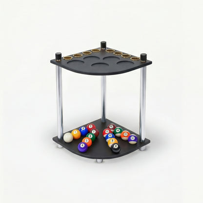 Premium Corner Cue Stand - 8 Cues