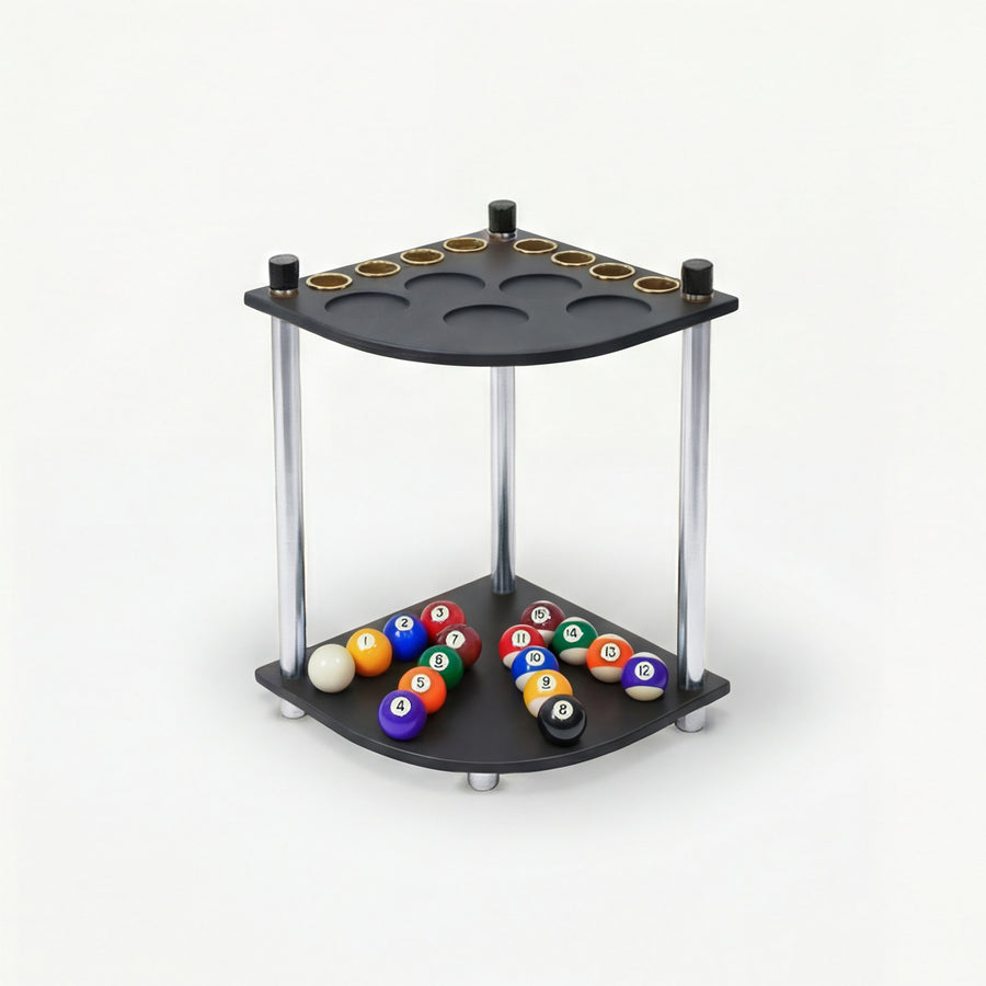 Premium Corner Cue Stand - 8 Cues