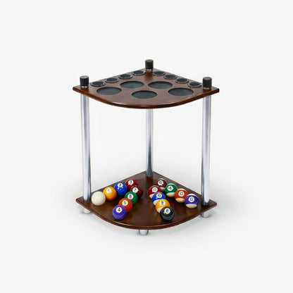Premium Corner Cue Stand - 8 Cues