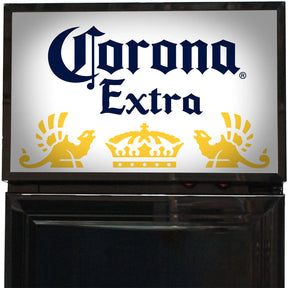 Corona Branded Skinny Upright Bar Fridge