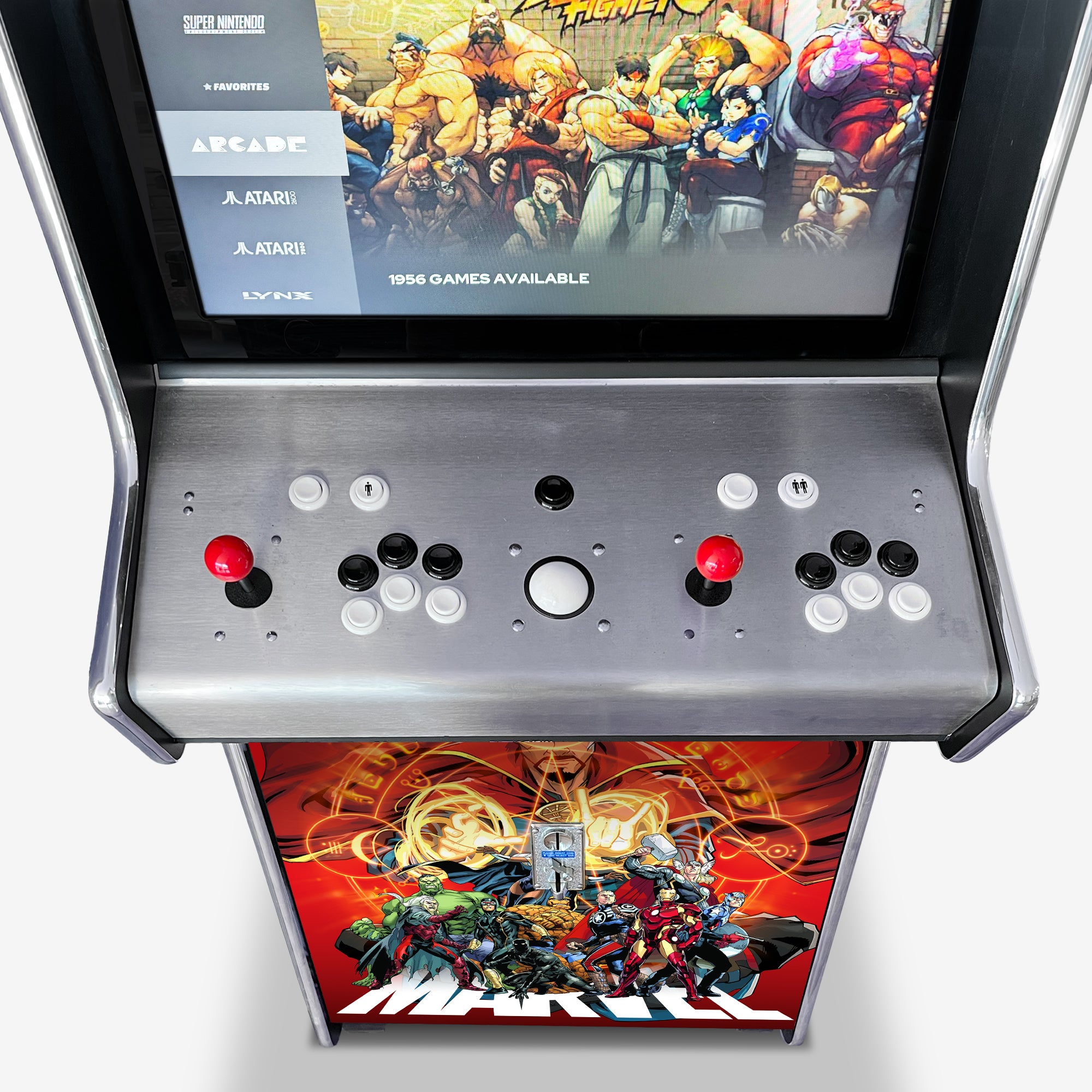 Marvel Arcade Machine - Platinum [ON BACKORDER LATE APR]