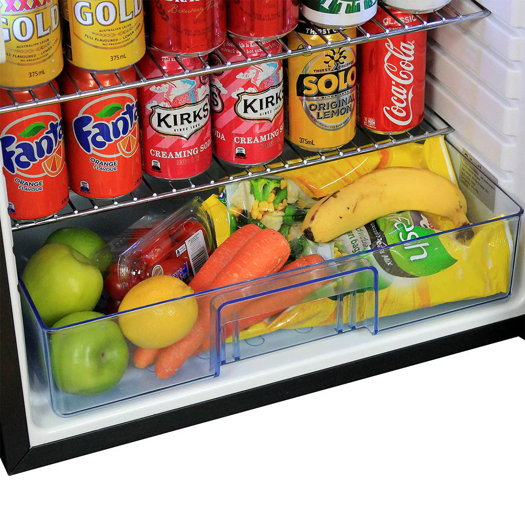 Dellcool Silent Bar Fridge With Mini Freezer - Great For Sleeping Quarters - Motels - School Residence - Nursing Homes