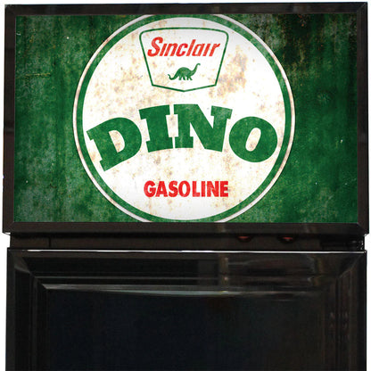 Dino - Fuel Pump Branded Skinny Upright Bar Fridge