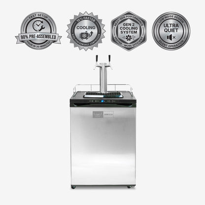 GEN 2.0 Kegerator Double Tap