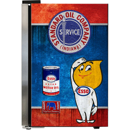 Esso Fuel Pump Branded 70lt Bar Fridge