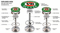 Victoria Bitter Retro Bar Stool and Table Set