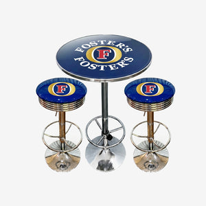 Foster's Retro Bar Stool and Table Set (SHIPS IN 5 WEEKS)