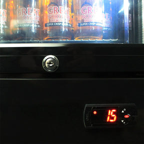 Fosters Branded Skinny Upright Bar Fridge