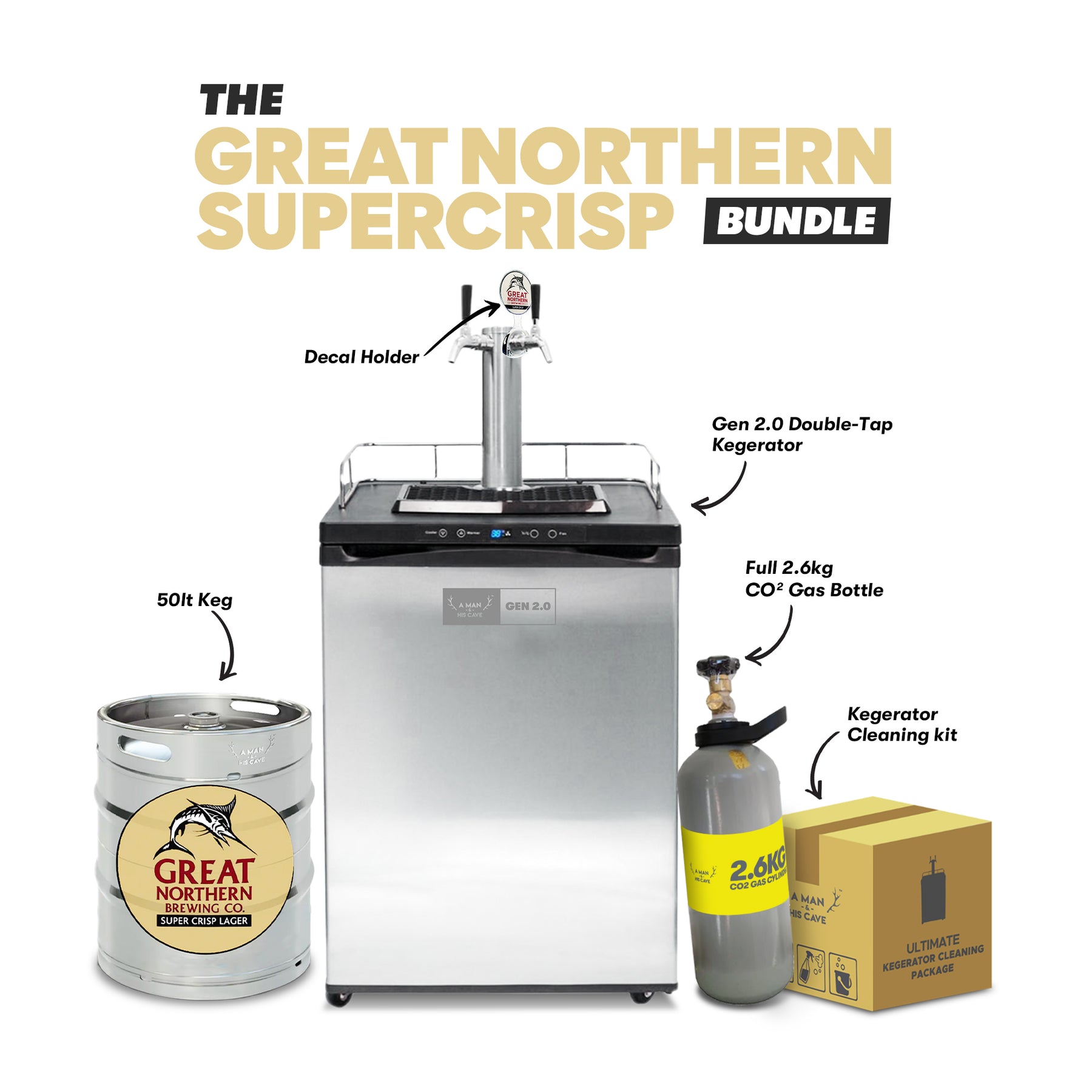 SuperCrisp Bundle [KEGS AVAILABLE IN NSW,  ACT & QLD ONLY]