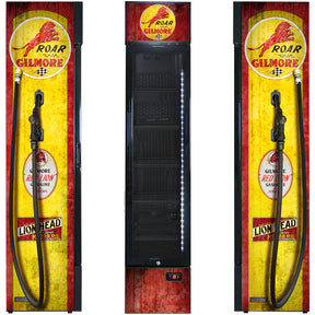 Gilmore - Fuel Pump Branded Skinny Upright Bar Fridge 6 Options