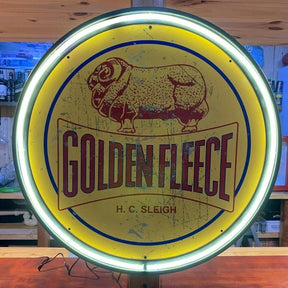 Golden Fleece Dog Bone Neon Sign