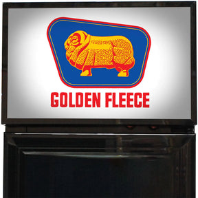 Golden Fleece - Fuel Pump Branded Skinny Upright Bar Fridge