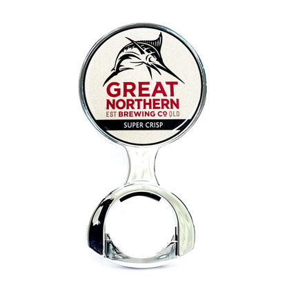 Great Northern SuperCrisp - 73 mm Chrome Decal Holder