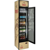 Great Northern Branded Skinny Upright Bar Fridge Add