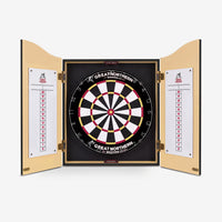 Great Northern Branded Dartboard with Cabinet