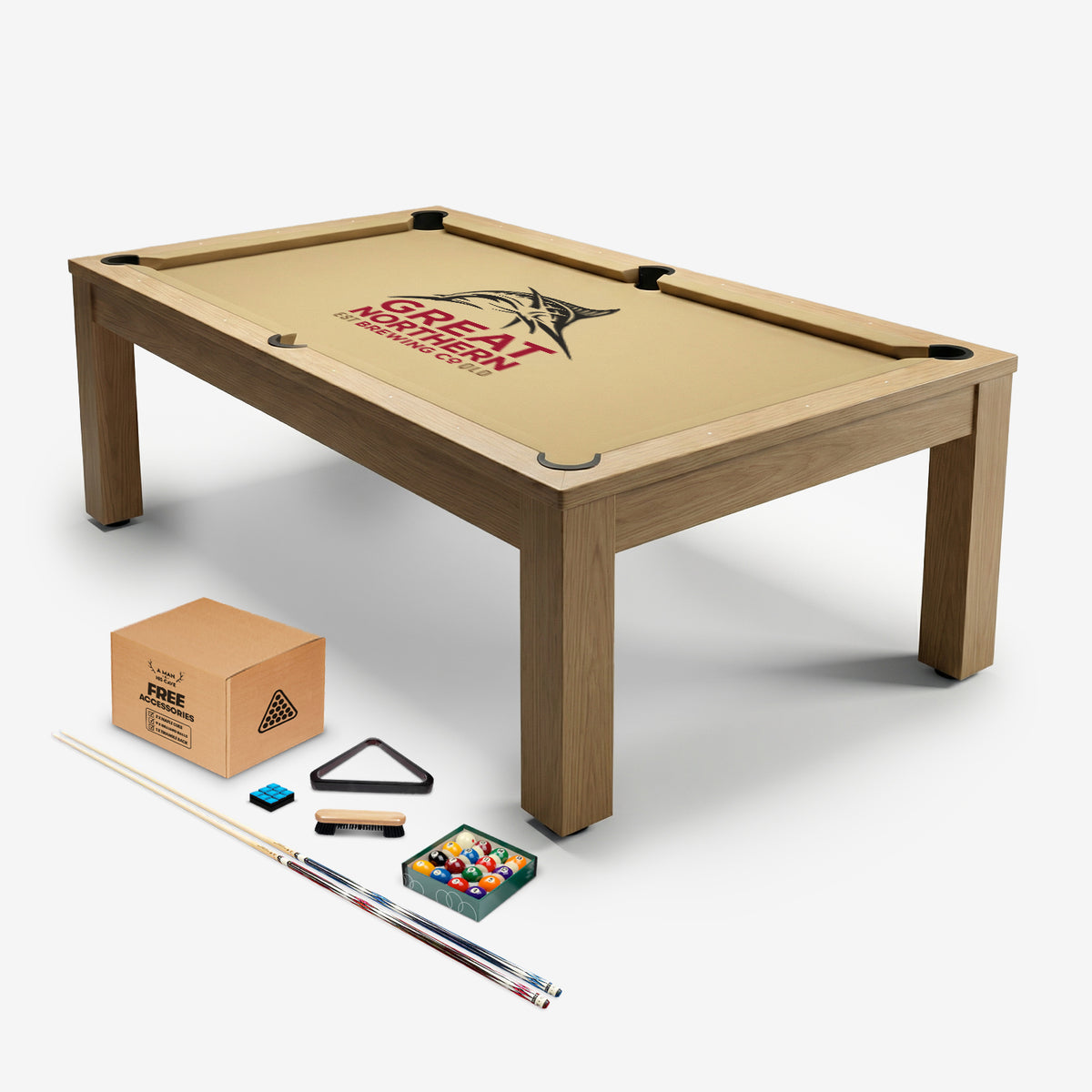 7ft MDF Pool Table – Great Northern Edition (SHIPS IN 4 WEEKS)
