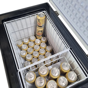 Great Northern Portable Camping Multi Purpose Fridge Freezer 12 - 24 & 240V / 60Litre Model SK-BDC60-GNBC