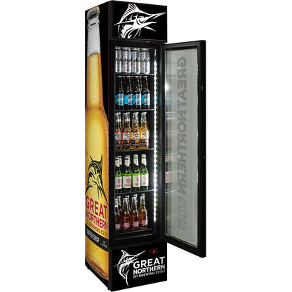 Great Northern Super Crisp Branded Skinny Upright Bar Fridge 11