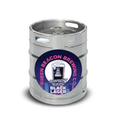Beer Keg - Green Beacon Midnight Black Lager 50lt Commercial Keg 4.2% D-Type Coupler [NSW]
