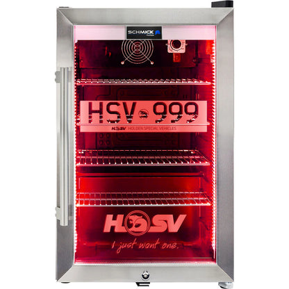 HSV GTSR Maloo branded bar fridge. Great gift idea! Add You Own Number Plate To Door!