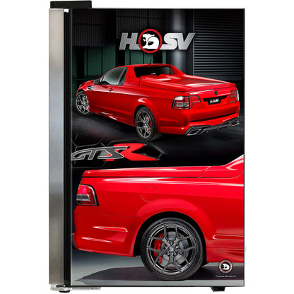 HSV GTSR Maloo branded bar fridge. Great gift idea! Add You Own Number Plate To Door!