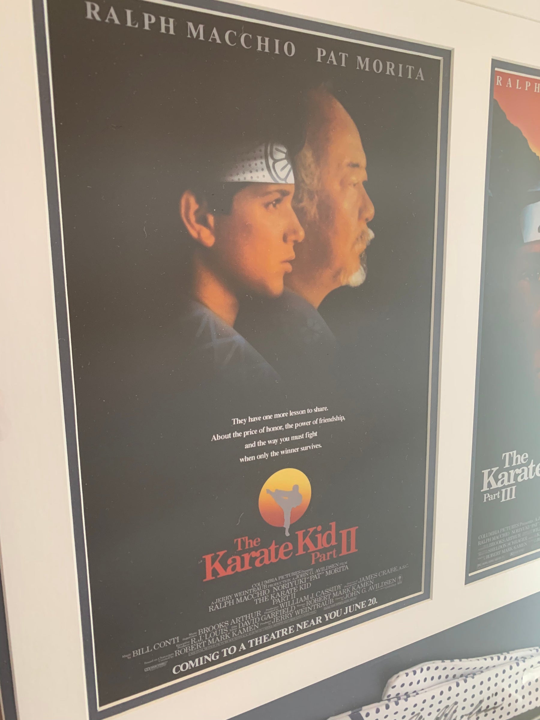 Ralph Macchio Signed Exclusive The Karate Kid Headband Memorabilia Limited Edition With COA