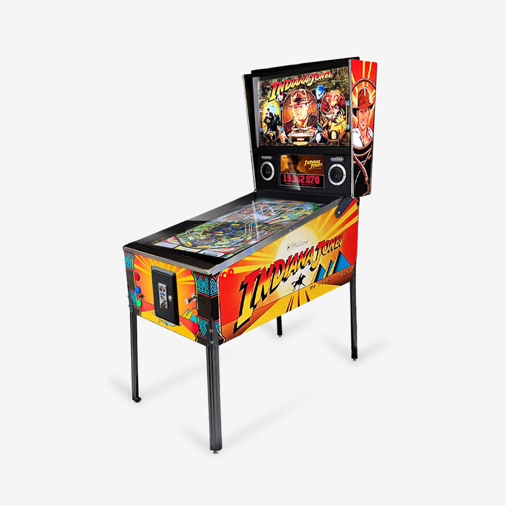 PREMIUM Indiana Jones: The Pinball Adventure Virtual Pinball Machine 1300 Games Included [ON BACKORDER FOR EARLY JAN]