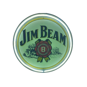 Jim Beam Circular Neon Sign