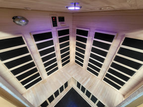 Kylin Superior Carbon Far Infrared Sauna Corner Room 4 person – KY-033LV