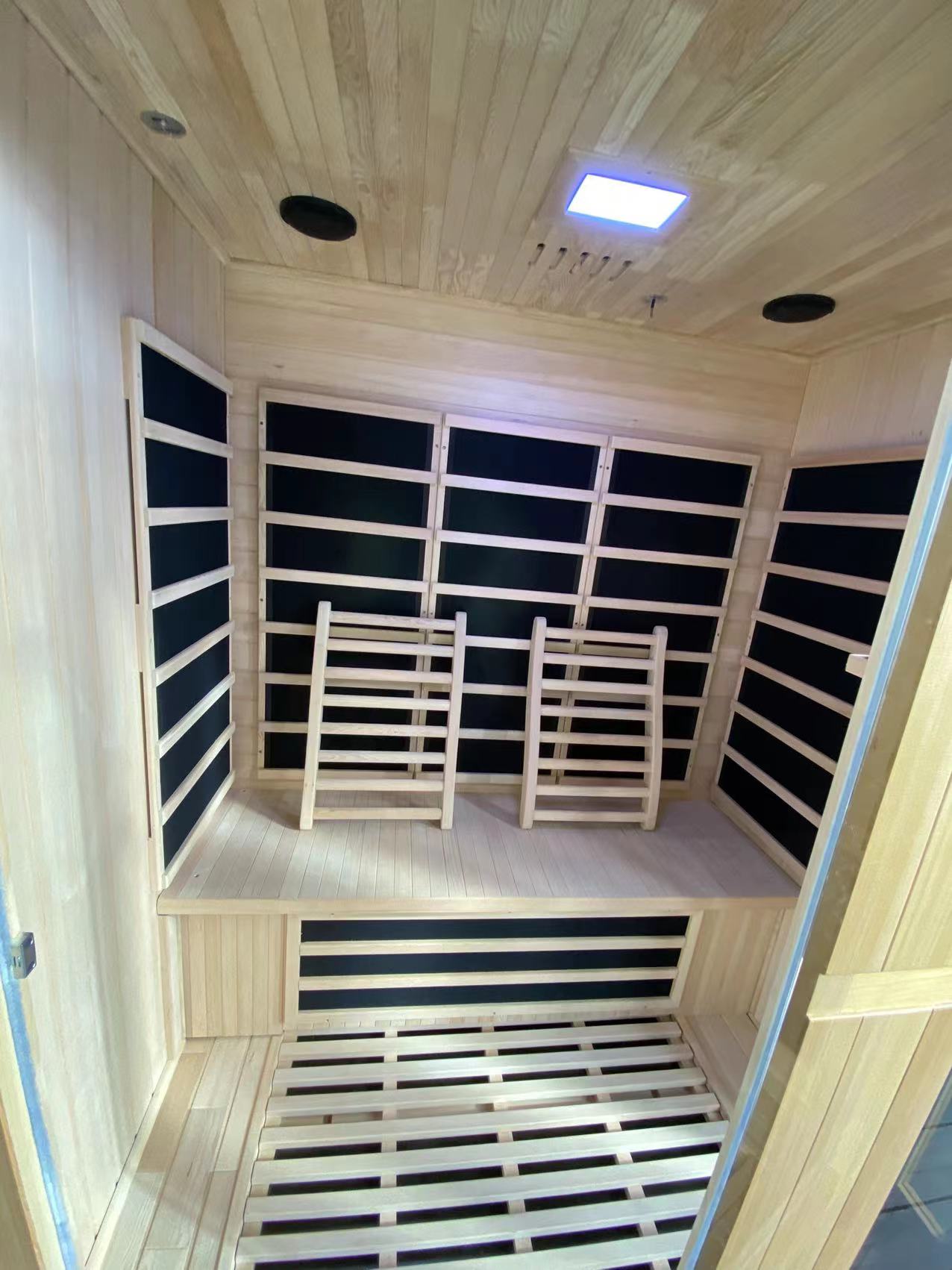 Kylin Superior Carbon Far Infrared Sauna Room 3 person – KY-033LW