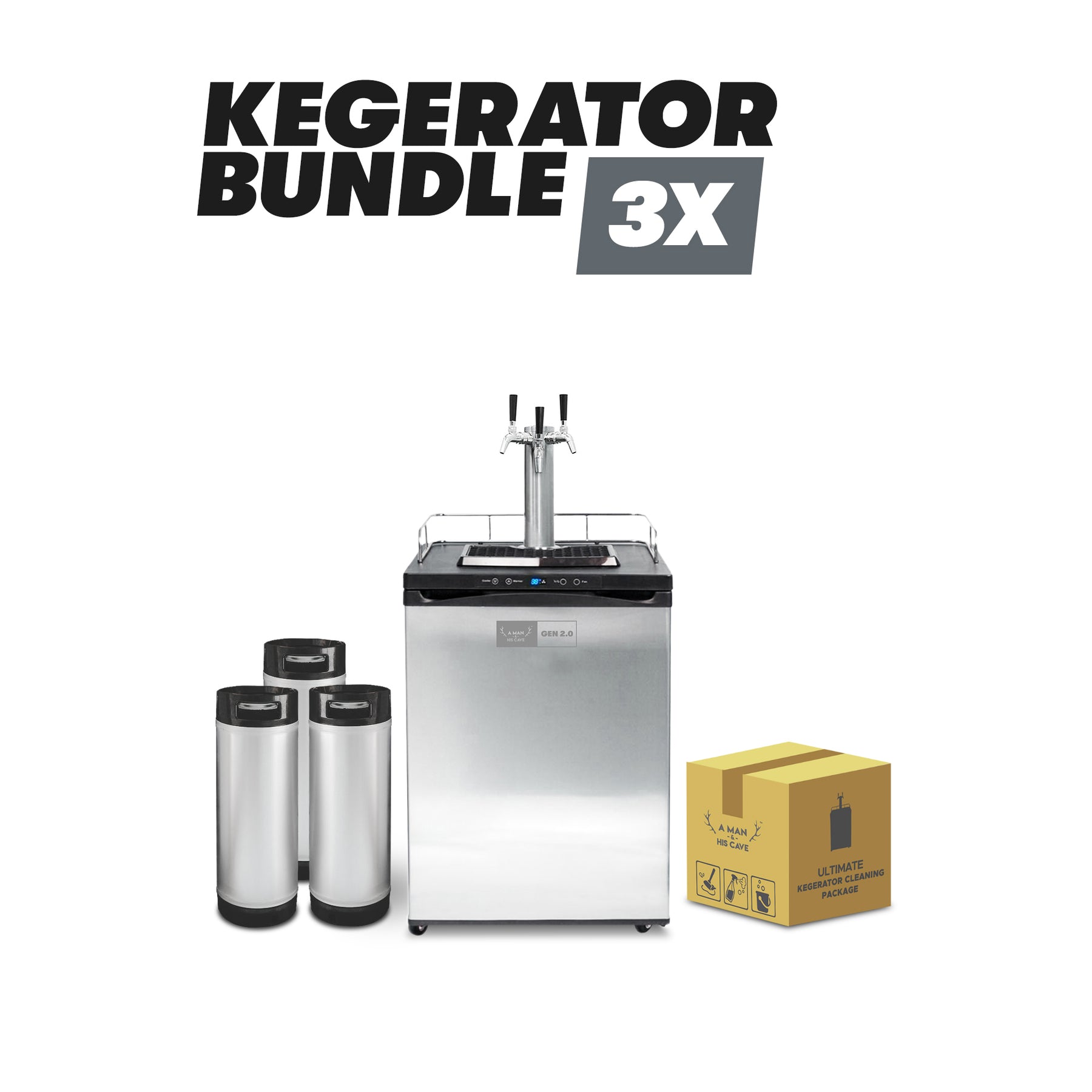 Kegerator Bundle 3X