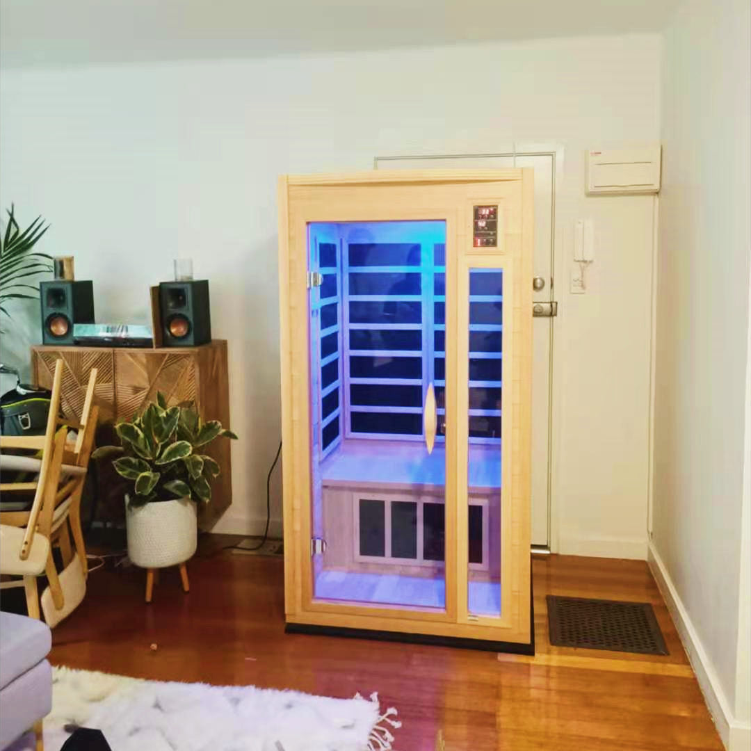 Kylin Carbon Fibre Infrared Sauna Room 1 Person KY-023LB